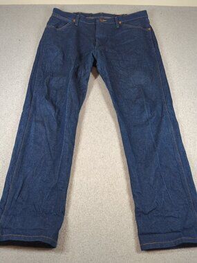 Wrangler 13MWZ Jeans Men's 36x30 Blue Cowboy Cut Western Rodeo